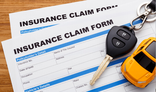 insurance claim form, for ease of lodgement