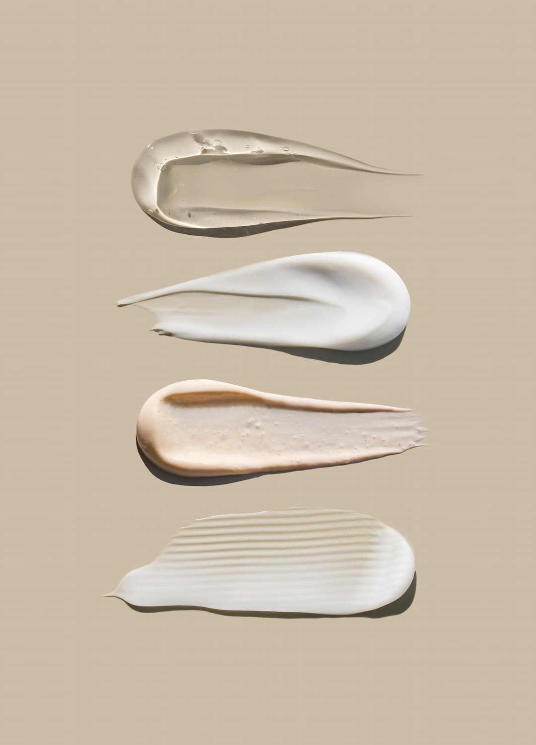 tailored-skin-care-product-insurance Smears of skin care products with insurance